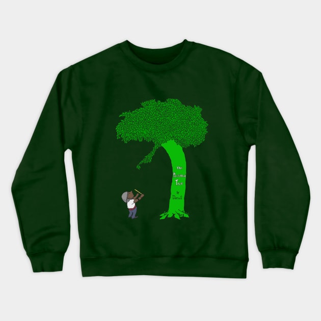 The Measured Tree Crewneck Sweatshirt by opiester